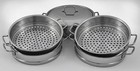 Dumpling Steamer Stainless Steel 6pc Mantyshnitsa Mantovarka                                