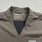 Figs X  Star Wars Scrub Top Shirt Adult Large Brown Pullover Baby Yoda