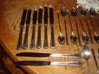 59 Piece Service For 8 Holmes   Edwards  may Queen  Silver Plate Flatware