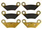Polaris Sportsman 850 570 550 450 2009-2024 Ceramic Brake Pad Set Front   Rear