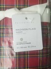 Pottery Barn Madison Plaid Table Runner 18 X 108 Inches New Sealed Retails  99