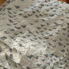 Pottery Barn Kids Crib Fitted Sheet Fishes Novelty Print Organic Cotton