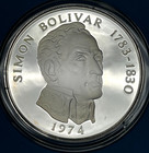 1974 Republic Of Panama 20 Balboas Proof Silver Coin - Ogp   Coa