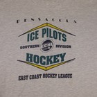 Vintage Pensacola Ice Pilots Shirt Mens Large Echl Hockey East Coast League 90s