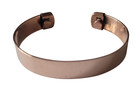 2 Pack Pure Copper Magnetic Bracelet Arthritis Pain Energy Therapy Flat
