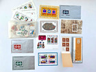 Israel Stamps Lot Sovenir Sheets   Loose Stamps Collection 1970s