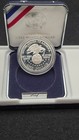 1991 Uso 50th Anniversary Proof Silver Dollar Commemorative Coin W box   Coa