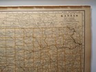 1929 Vintage Kansas Atlas Map Original Antique Rand Mcnally Premium Atlas