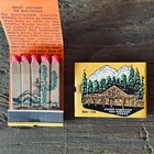 2 Vintage 1940 Feature Full Matchbook Hacienda Mexican Restaurant Albuquerque Nm