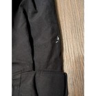 The North Face Hyvent Jacket Mens Large Black Camo Hooded Snowboard ski Jacket