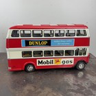 Vtg Double Decker Bus Friction Tin Toy W  Box Atd - Made In Japan