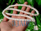 Natural Pearl Mantra Meditation Yoga Buddhist 108 Prayer Beads Mala