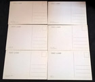 Lot Of 6  Vintage Chinese Postcards
