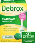 Debrox Earwax Removal Kit  Includes Drops And Ear Syringe Bulb  0 5 Oz