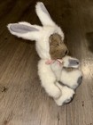 Boyds  sherlock  Plush Bear In Bunny Suit Plush Stuffed Animal Easter Bunny
