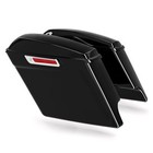5  Stretched Hard Saddle Bags   Conversion Bracket Kit For Harley Softail 84-17