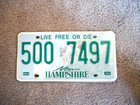 New Hampshire Old Man        License Plate Buy All States Here Free Shipping