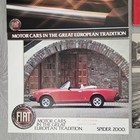 Vintage Fiat Brochure Literature Lot 13 Pc X1 9 124 Spider Strada 600 Catalog