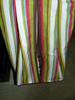 Trend Lab Abc Dr  Seuss Green white brown Stripes Baby Nursery Diaper Stacker