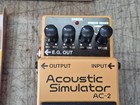 Nos Boss Roland Ac-2 Acoustic Simulator Guitar Effect Pedal