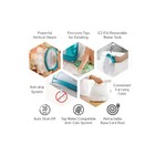 Panasonic Ni-ql1000 Cordless 360 Freestyle Steam Dry Iron With Case Blue