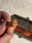 Antique Chinese Celluloid Chop Seal Original Box