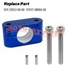 Steering Stem Bushing   Fixed Collar Kit Blue For Yamaha Banshee 350 1988-2006