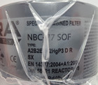 Mira Safety Nbc-77 Sof Cbrn Gas Mask Filter 40mm New Sealed Exp 03 2043