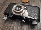 Leica I  model A  35mm   Leather Case Antique As Is untested  286526 Leitz Elmar