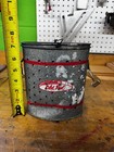 Vintage Old Pal Woodstream Inc Small Minnow Bait Bucket Galvanized