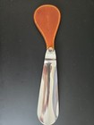 Santoni Travel Shoe Horn With Leather Handle