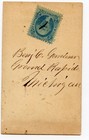Cdv Idd Civil War 3rd Michigan Infantry Solider Awarded Kearney Cross  Tax Stamp