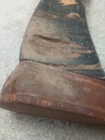 Large Vtg Set 2 Hand Carving Dragon Buffalo Horn Statues On Hardwood