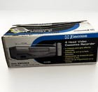 Emerson Ewv404 4-head Vhs Vcr Player Recorder Hq Tested Open Box New Front A v