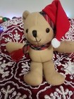 Avon Bear With Santa Hat   Scarf