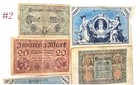 German Germany Mark Paper Money Bank Notes 1908 Berlin Others 100