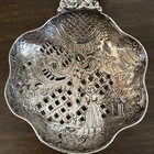 Antique Lot Of 3 Sterling Silver Sugar Scoop   Bon Bon Spoons