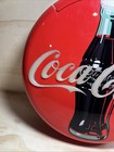 Vintage Coca Cola Wall Or Table Phone 1995 Round Red Retro Kitchen Untested