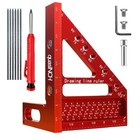Mini 3d Multi-angle Measuring Square Ruler - Precision Woodworking Tool Set  22 