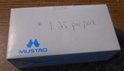 Vintage Mustad Size 12 Doughbait Hook Lot 25 2-packs new In Dealer Box 