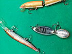 Old Vintage Lure Mixed Lot Of Old Lures Have Wear But Still Very Fishable 