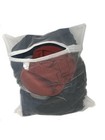 Medium Laundry Mesh Bag Zipped Washing Net Underwear Bra Socks 40x50cm  16x20in 