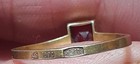 Soviet Ruby Ring