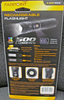 New Farpoint Flr550012 Rechargeable 500 Lumens Flashlight 2 Beam Usb-c Freeship