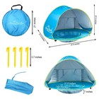 Baby Beach Tent Pop Up Portable Shade Pool Uv Protection Sun Shelter For Infant