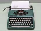 Olivetti Lettera 82 Manual Portable Typewriter Ready To Type - Verdant Green F s