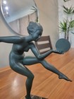 Derenne Bronze Statuette Of Danseuse Paienne