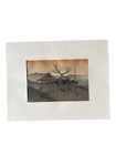 Hasui Style Vintage Japanese Woodblock Print