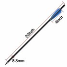 12pcs 20 Inch Crossbow Bolts Carbon Arrow  12pcs Hunting Broadheads  quiver Tube