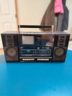 Soundesign 4873 Boombox Tv Radio Cassette Stereo Sound Design - Works 